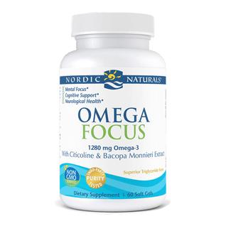 Omega Focus 60 Softgels Nordic Naturals Supplement - Conners Clinic